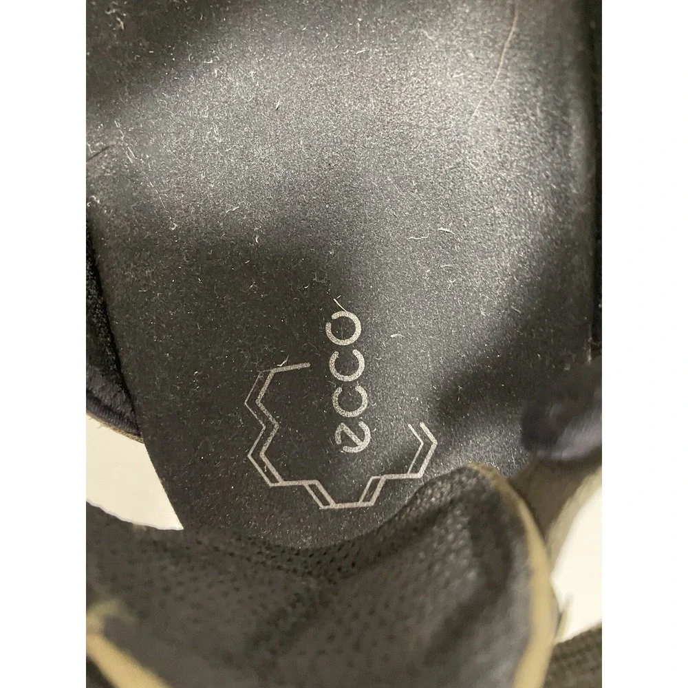 ECCO X-Trinsic Mens Size 12  Olive Green Leather Sport Flat Sandal Camo Soles